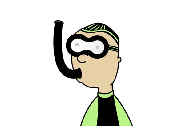 Scuba Dave illustration